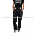 Cargo trousers, work pants, adjustable waist, reinforced crotch, strong belt loops
